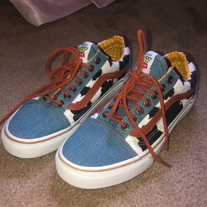 woody toy story vans !